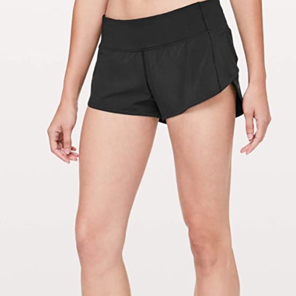 Lululemon Speed Up Shorts Black